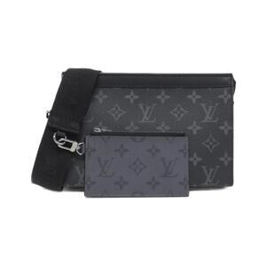 Louis Vuitton Monogram Eclipse Reverse Gaston Wearable Wallet M81124 Shoulder...